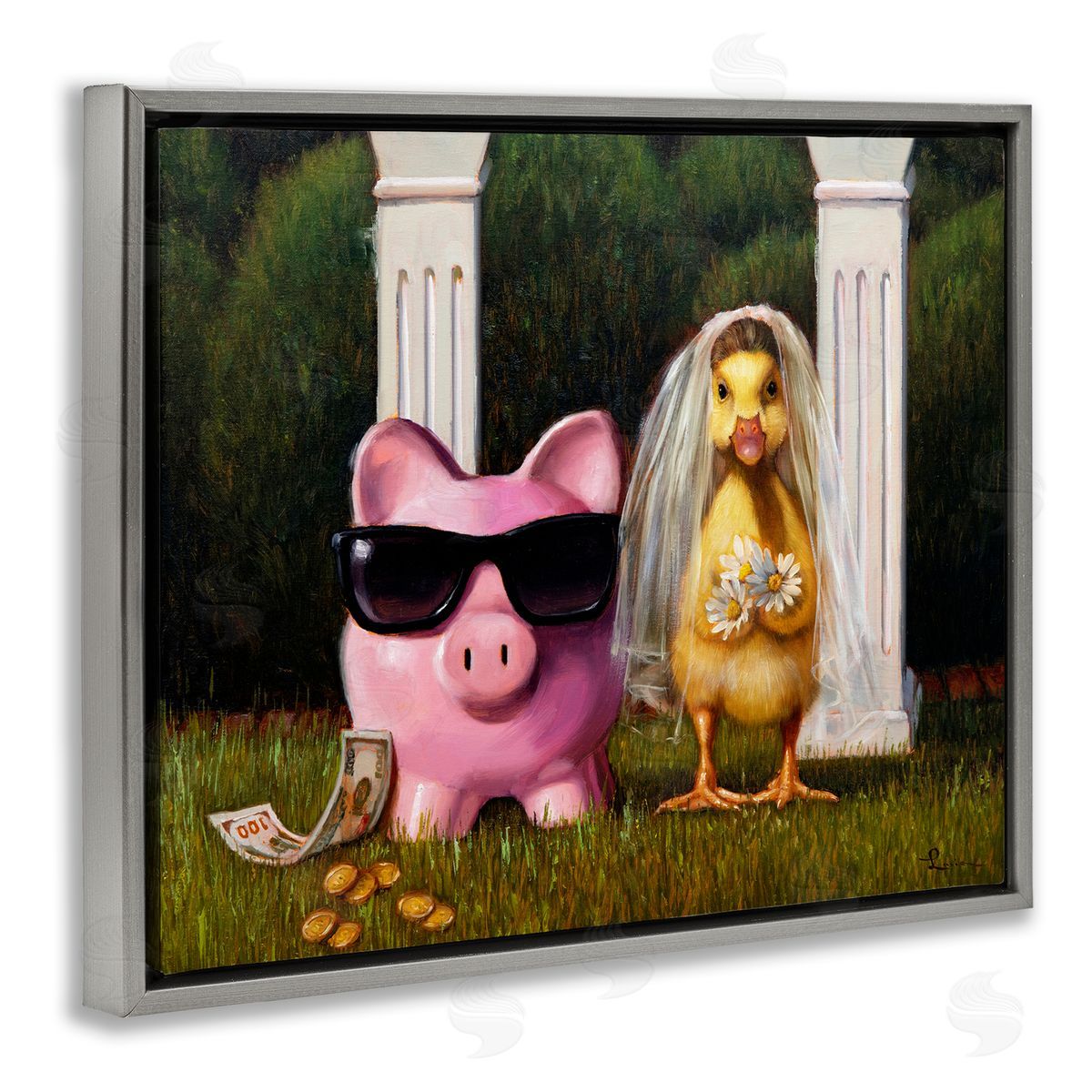 Lucia Heffernan | Funny Pig & Duck Wedding
