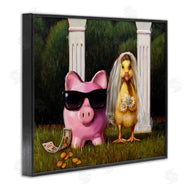Lucia Heffernan | Funny Pig & Duck Wedding