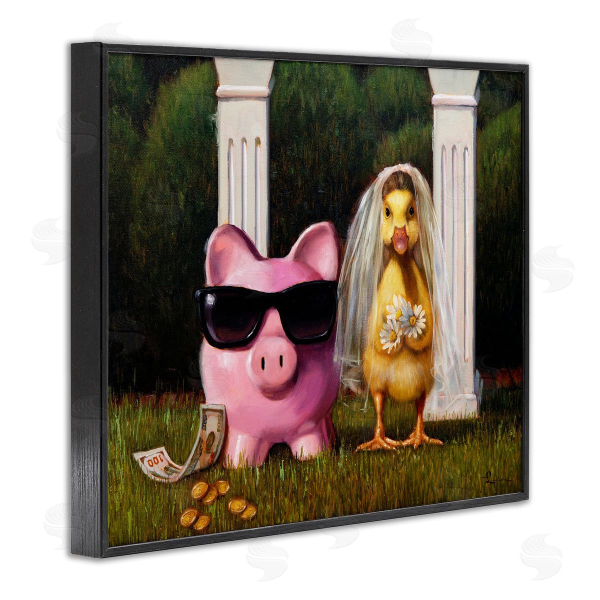 Lucia Heffernan | Funny Pig & Duck Wedding