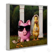 Lucia Heffernan | Funny Pig & Duck Wedding