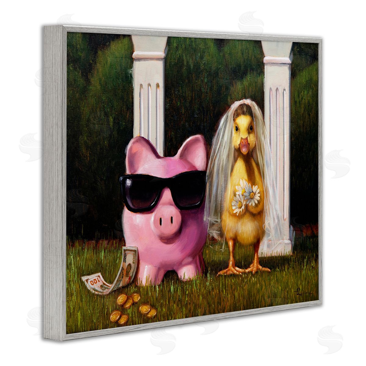 Lucia Heffernan | Funny Pig & Duck Wedding