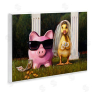 Lucia Heffernan | Funny Pig & Duck Wedding