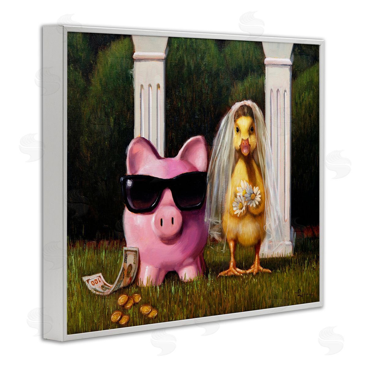 Lucia Heffernan | Funny Pig & Duck Wedding