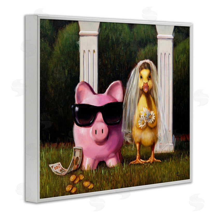 Lucia Heffernan | Funny Pig & Duck Wedding