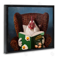 Lucia Heffernan | Chicken Reading Book