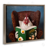 Lucia Heffernan | Chicken Reading Book