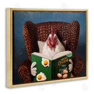 Lucia Heffernan | Chicken Reading Book