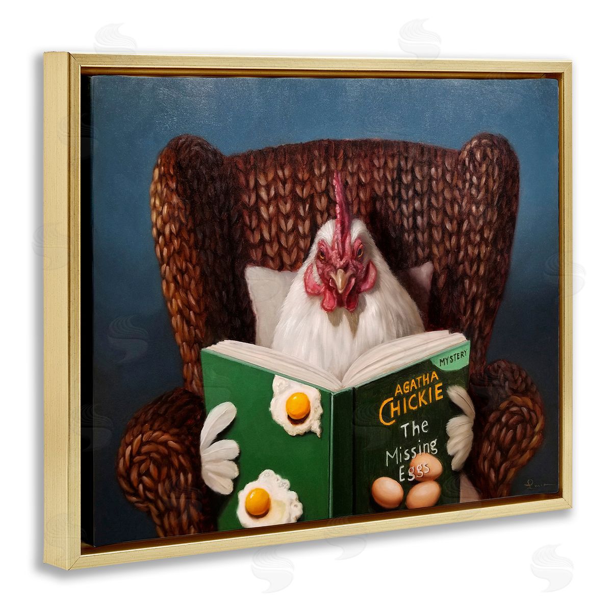 Lucia Heffernan | Chicken Reading Book