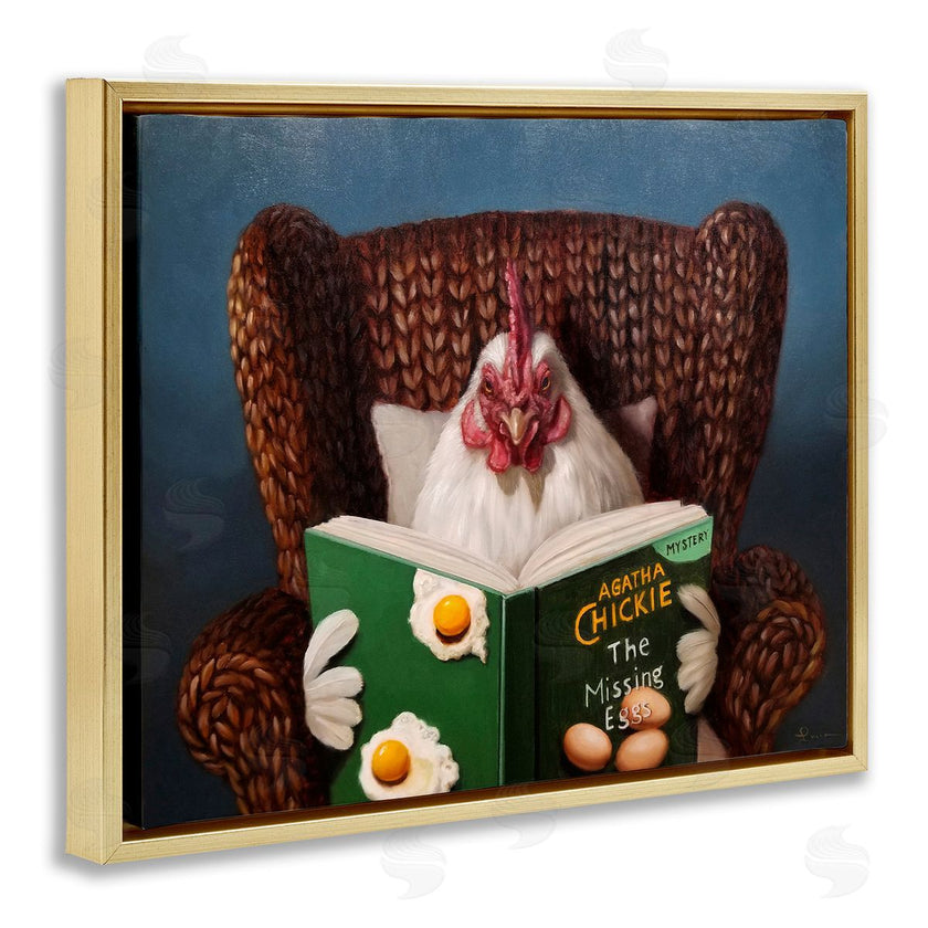 Lucia Heffernan | Chicken Reading Book