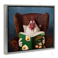 Lucia Heffernan | Chicken Reading Book