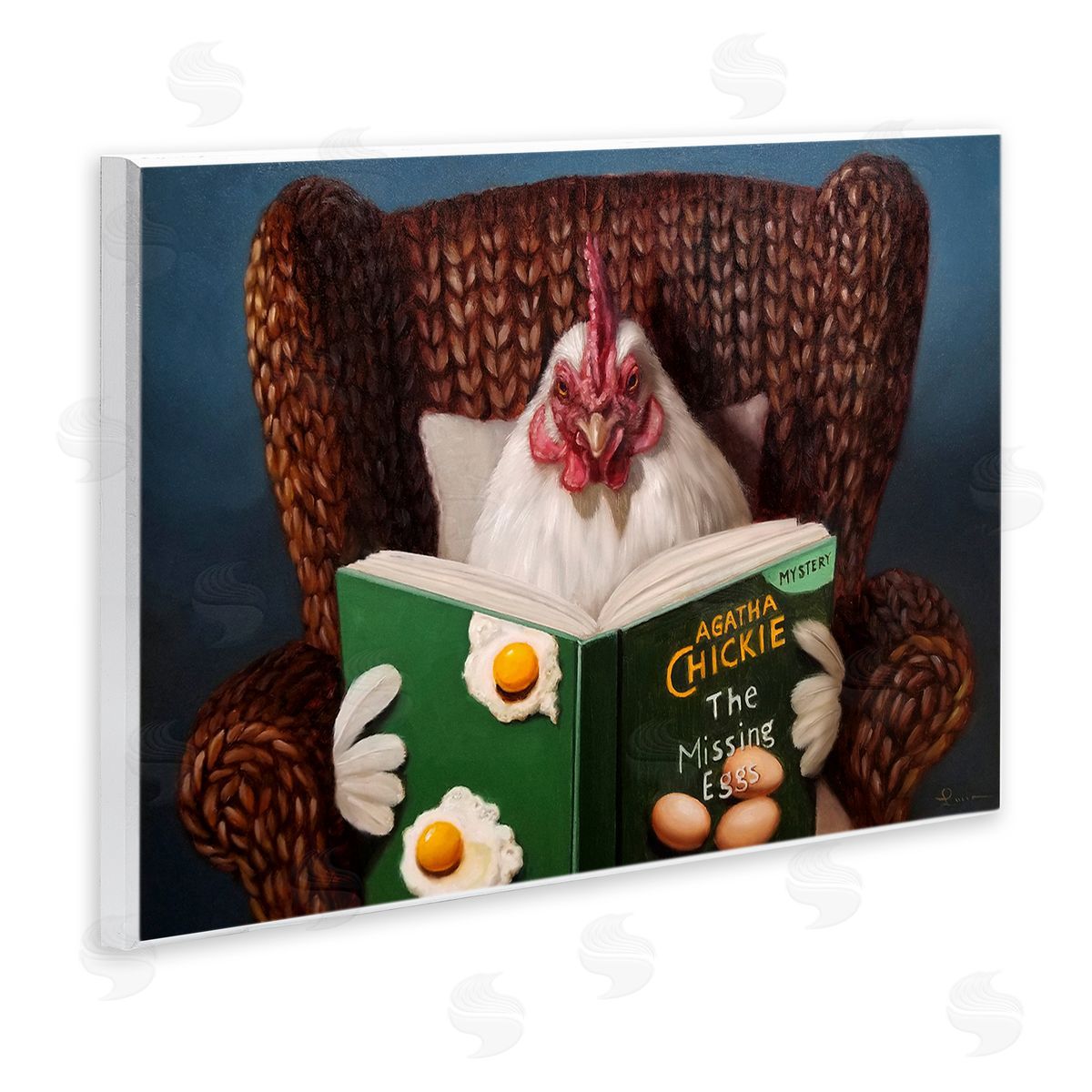 Lucia Heffernan | Chicken Reading Book