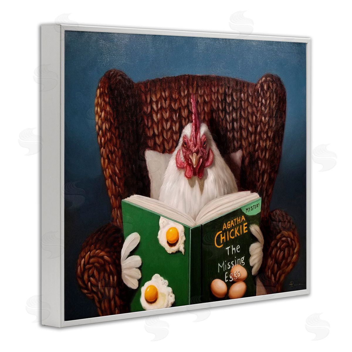 Lucia Heffernan | Chicken Reading Book