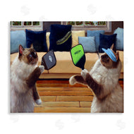 Lucia Heffernan | Cats Playing Ping Pong