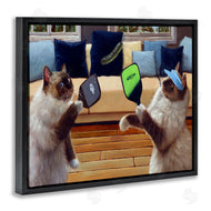Lucia Heffernan | Cats Playing Ping Pong