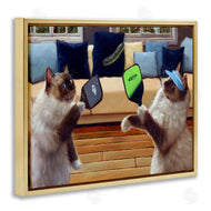 Lucia Heffernan | Cats Playing Ping Pong
