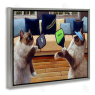 Lucia Heffernan | Cats Playing Ping Pong
