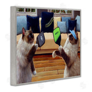 Lucia Heffernan | Cats Playing Ping Pong