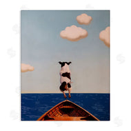 Lucia Heffernan | Dog Jumping In Lake