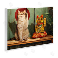 Lucia Heffernan | Funny Lucky Cat Pose
