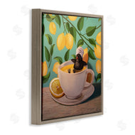 Lucia Heffernan | Bird Bathing Lemon Tea