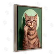 Lucia Heffernan | Cat & Middle Finger