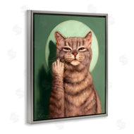 Lucia Heffernan | Cat & Middle Finger
