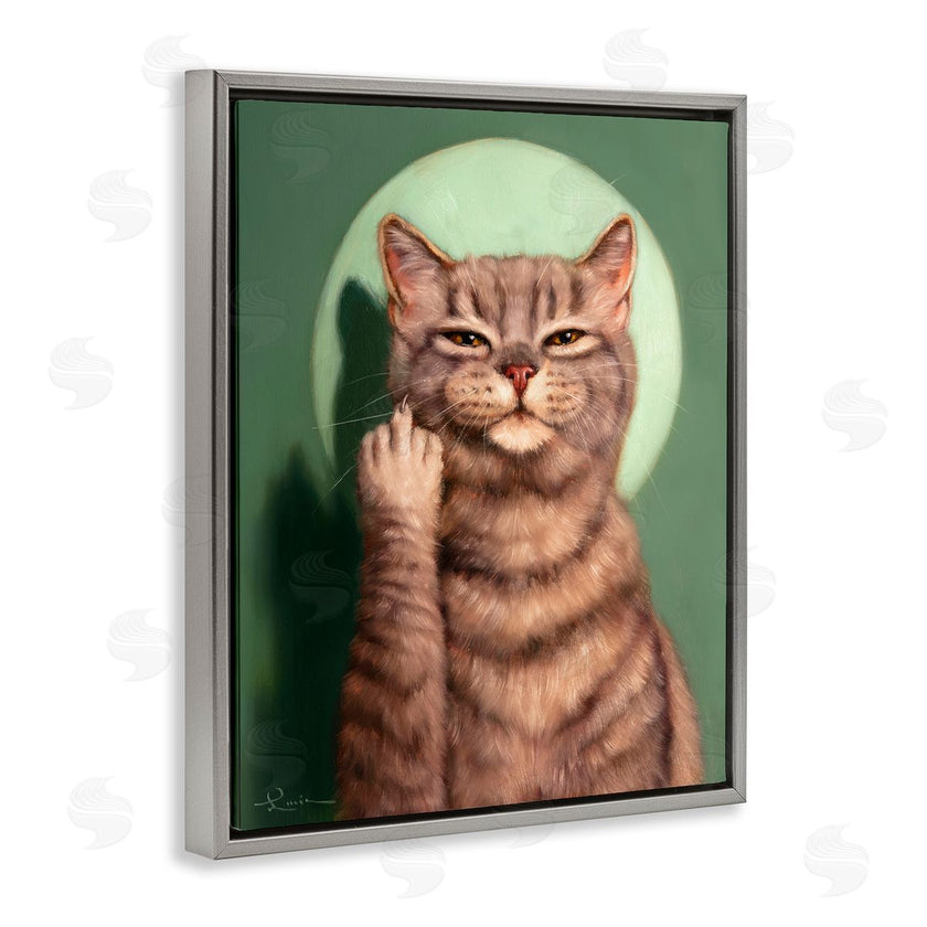 Lucia Heffernan | Cat & Middle Finger