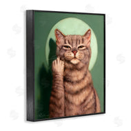 Lucia Heffernan | Cat & Middle Finger