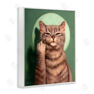 Lucia Heffernan | Cat & Middle Finger