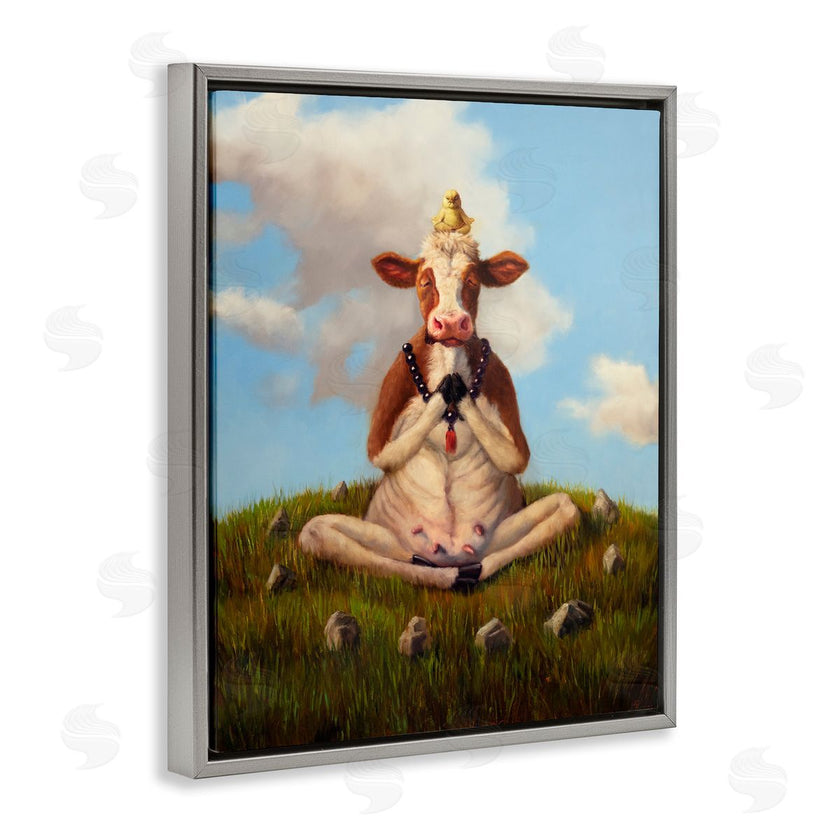 Lucia Heffernan | Cow & Chick Meditating