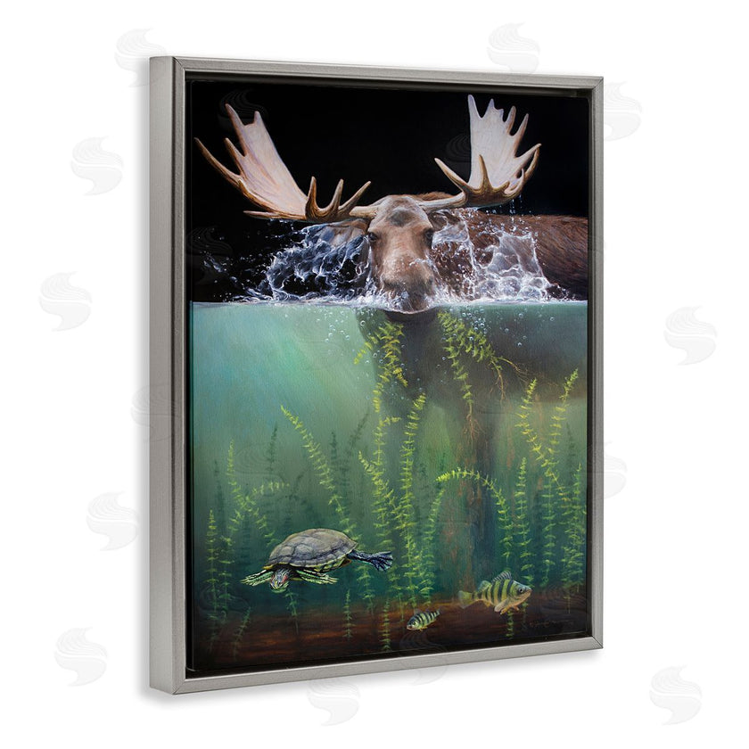 James Corwin | Moose Underwater View