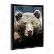 Kim Allen | Grizzly Bear Face Portrait