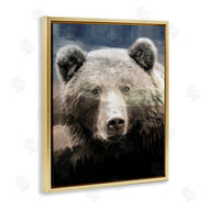 Kim Allen | Grizzly Bear Face Portrait