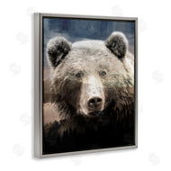 Kim Allen | Grizzly Bear Face Portrait