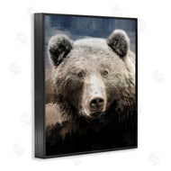Kim Allen | Grizzly Bear Face Portrait