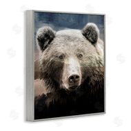 Kim Allen | Grizzly Bear Face Portrait