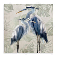 Kim Allen | Heron Birds Leaf Pattern