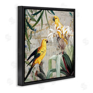Karen Smith | Tropical Yellow Birds Collage
