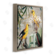 Karen Smith | Tropical Yellow Birds Collage