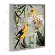 Karen Smith | Tropical Yellow Birds Collage