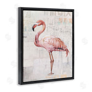 Karen Smith | Flamingo Collage Portrait
