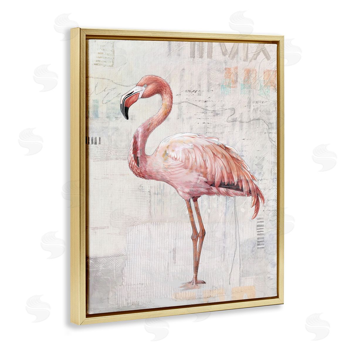 Karen Smith | Flamingo Collage Portrait