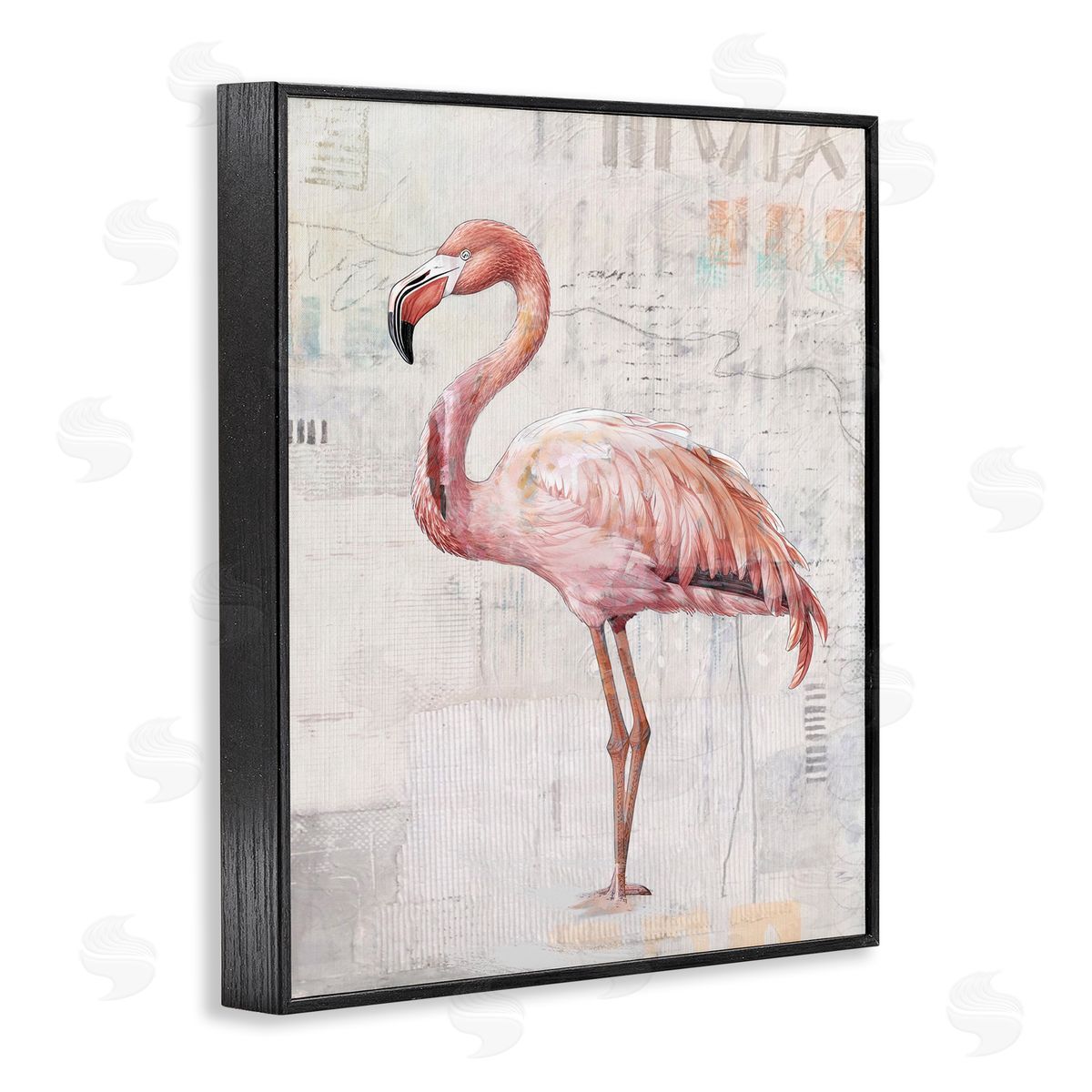 Karen Smith | Flamingo Collage Portrait