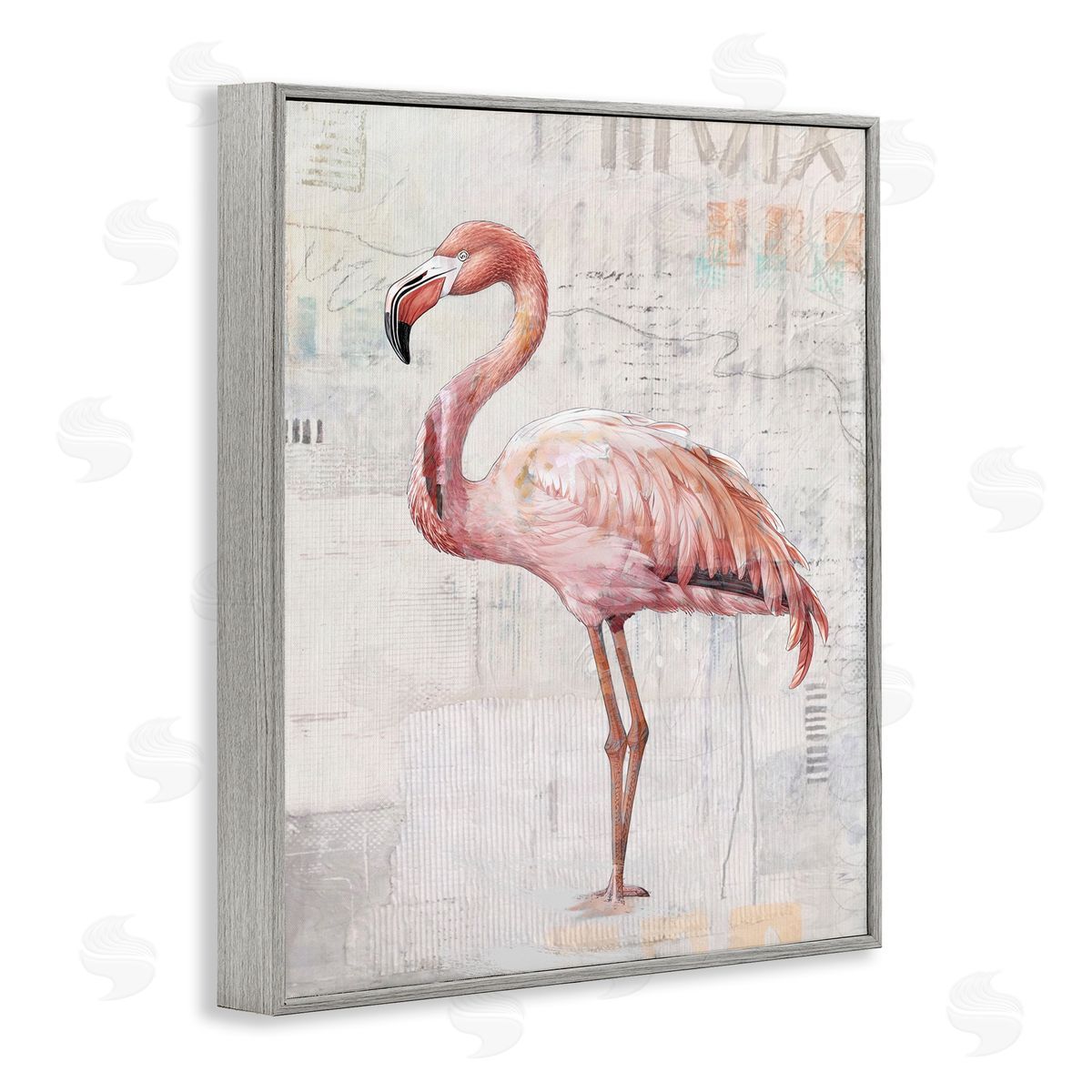 Karen Smith | Flamingo Collage Portrait