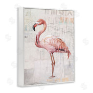 Karen Smith | Flamingo Collage Portrait