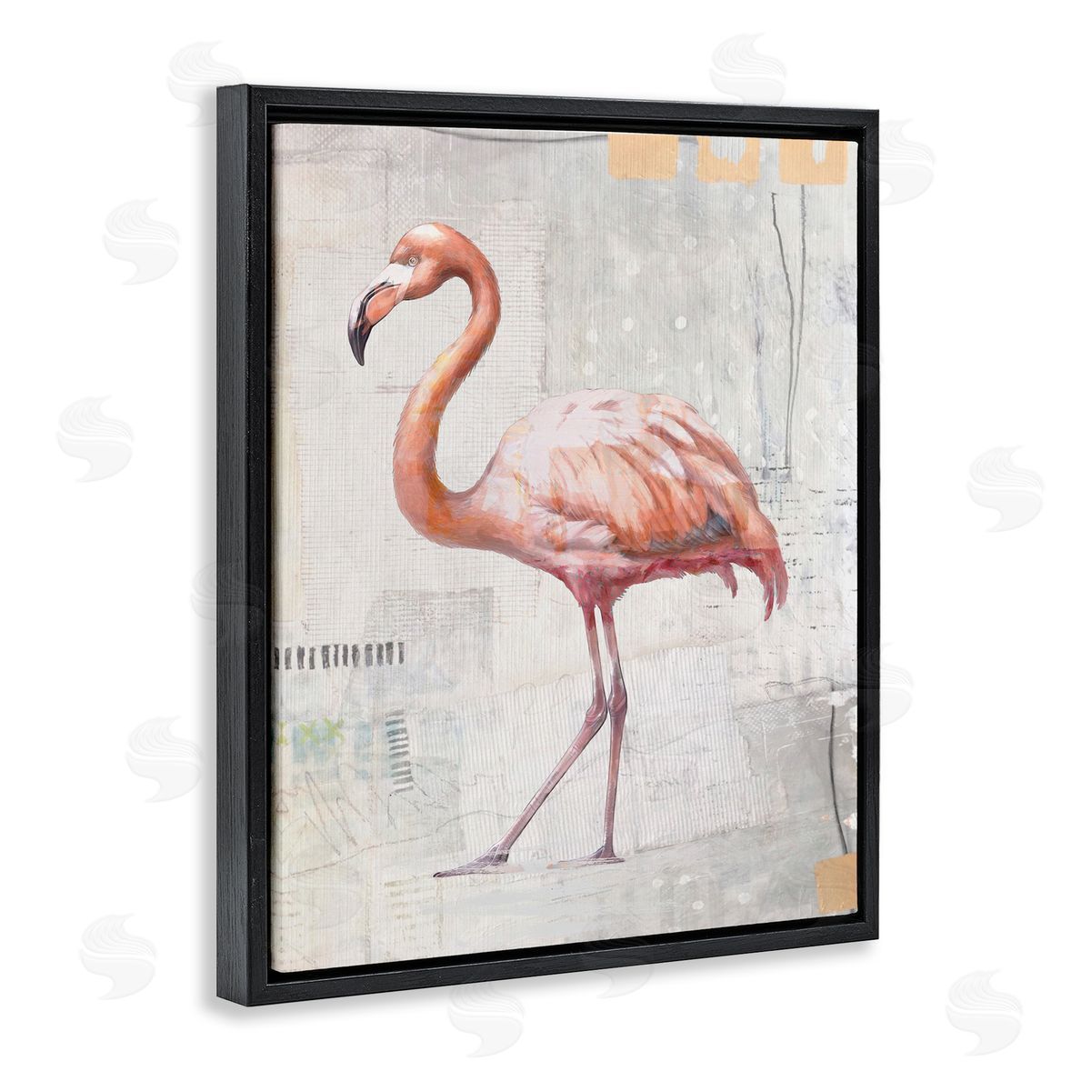 Karen Smith | Modern Flamingo Collage