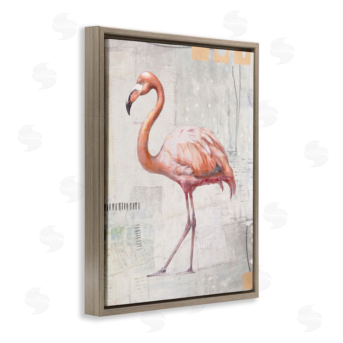 Karen Smith | Modern Flamingo Collage