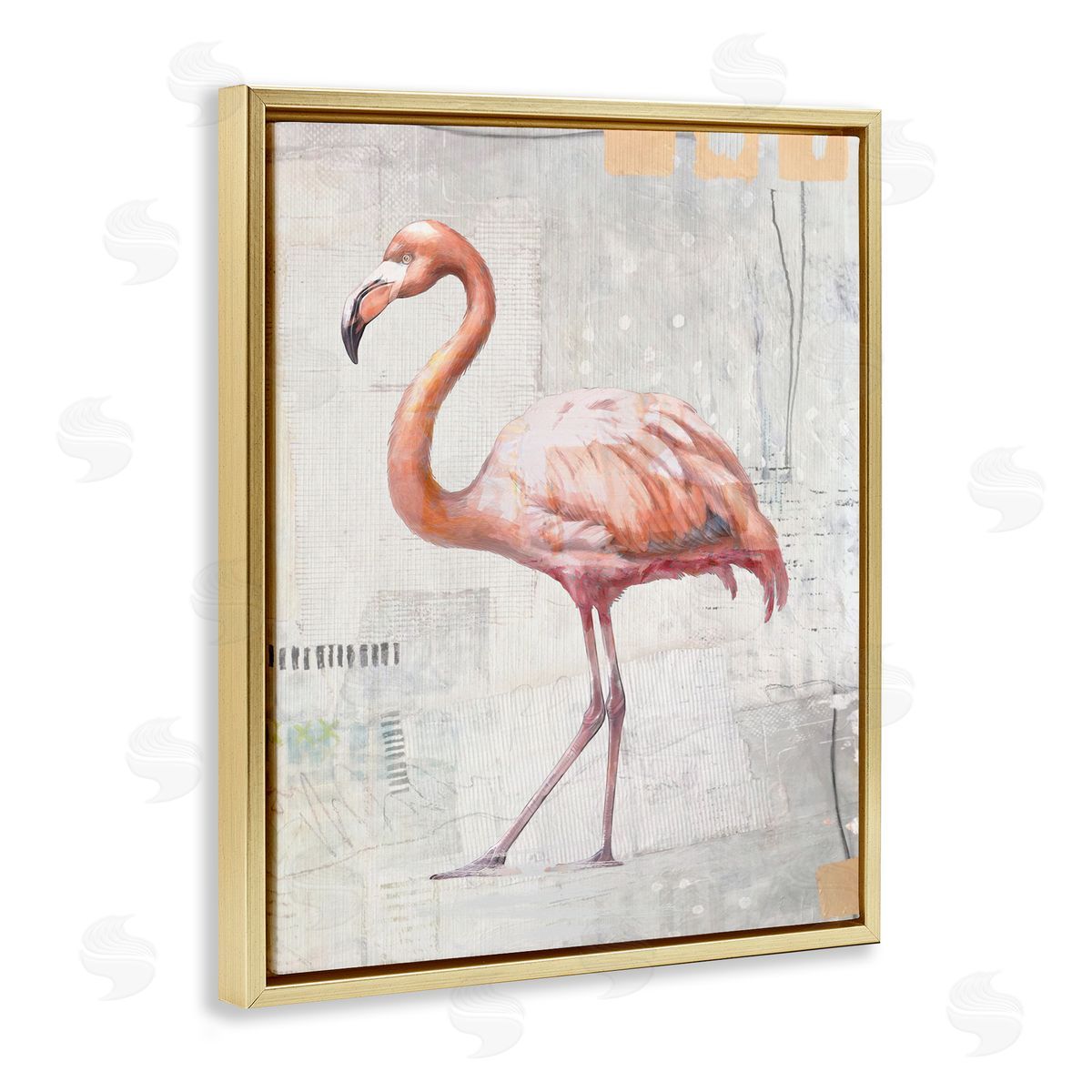 Karen Smith | Modern Flamingo Collage
