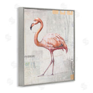 Karen Smith | Modern Flamingo Collage