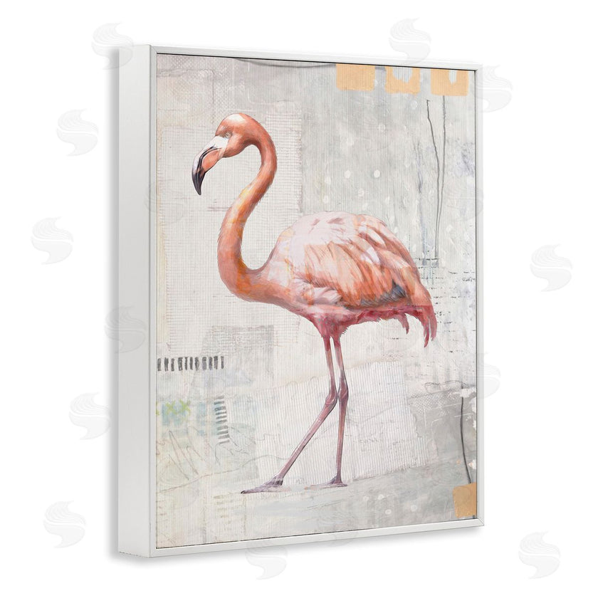 Karen Smith | Modern Flamingo Collage